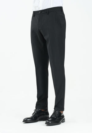 PATRIZIA PEPE Pantalone elegante nero da uomo 5PA429A1WK K102 PATRIZIA PEPE 