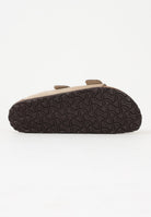 BIRKENSTOCK Ciabatte Arizona plantare morbido beige per uomo e donna 1019016 . BIRKENSTOCK 