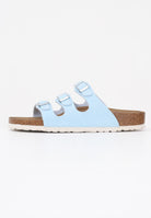BIRKENSTOCK Ciabatte Florida Fresh azzurre da donna 1030146 . BIRKENSTOCK 