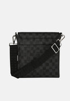 SPRAYGROUND Borsello SCRIBBLE SHARK MESSENGER BAG nero da uomo 910B8228NSZ . SPRAYGROUND 