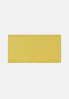 ELISABETTA FRANCHI Pochette gialla da donna realizzata in vera pelle BS99A61E2 EV4 ELISABETTA FRANCHI 