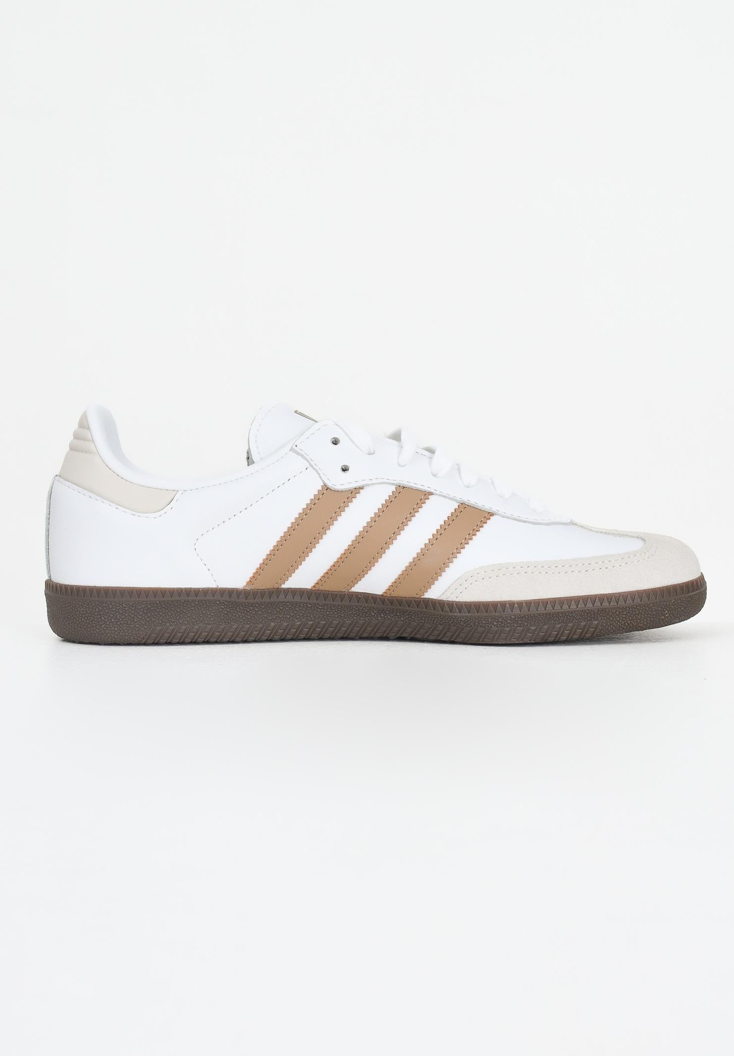 ADIDAS ORIGINALS Sneakers Samba bianche e beige da uomo JR0912 . ADIDAS ORIGINALS 