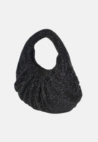 TWENTY FOURHAITCH Borsa a mano nera da donna con strass LB1006262P NE TWENTY FOURHAITCH 