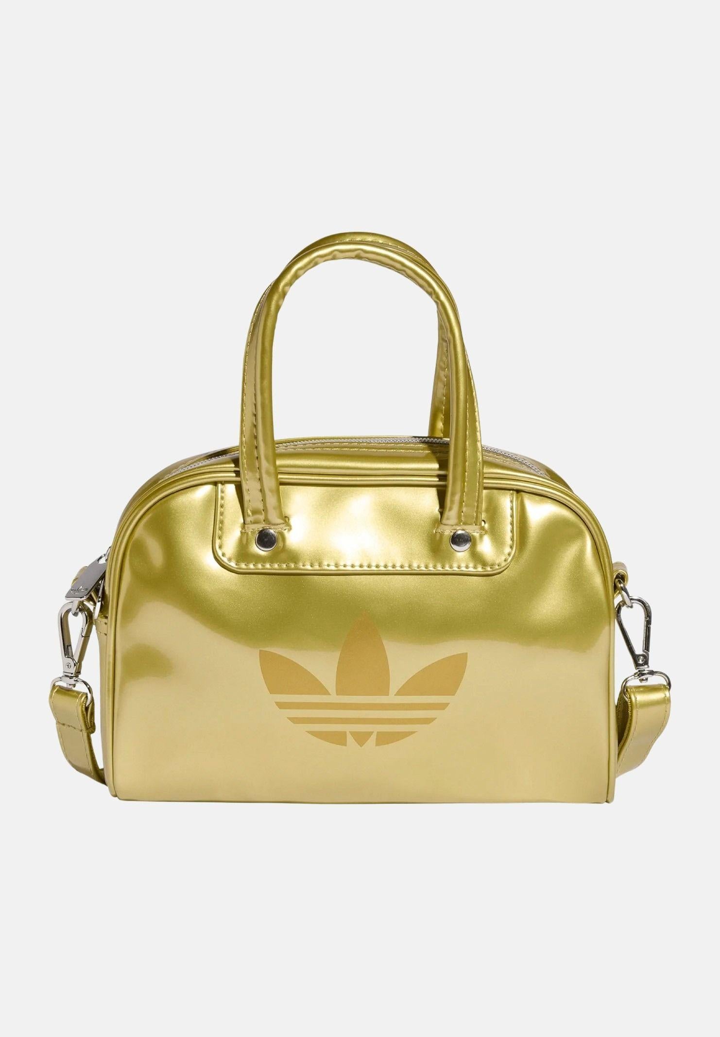 ADIDAS ORIGINALS Borsa a mano Adicolor Mini Bowling oro da donna KD7840 . ADIDAS ORIGINALS 