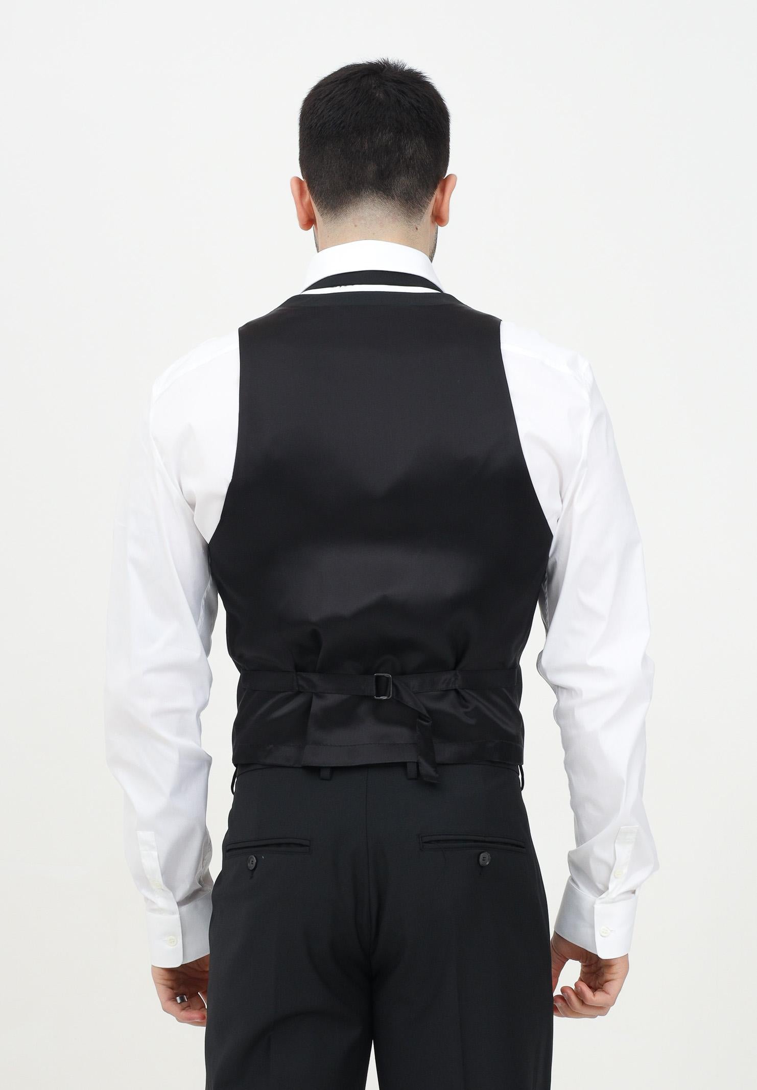 Gilet nero da uomo 5S0746/A1WK K102 PATRIZIA PEPE 