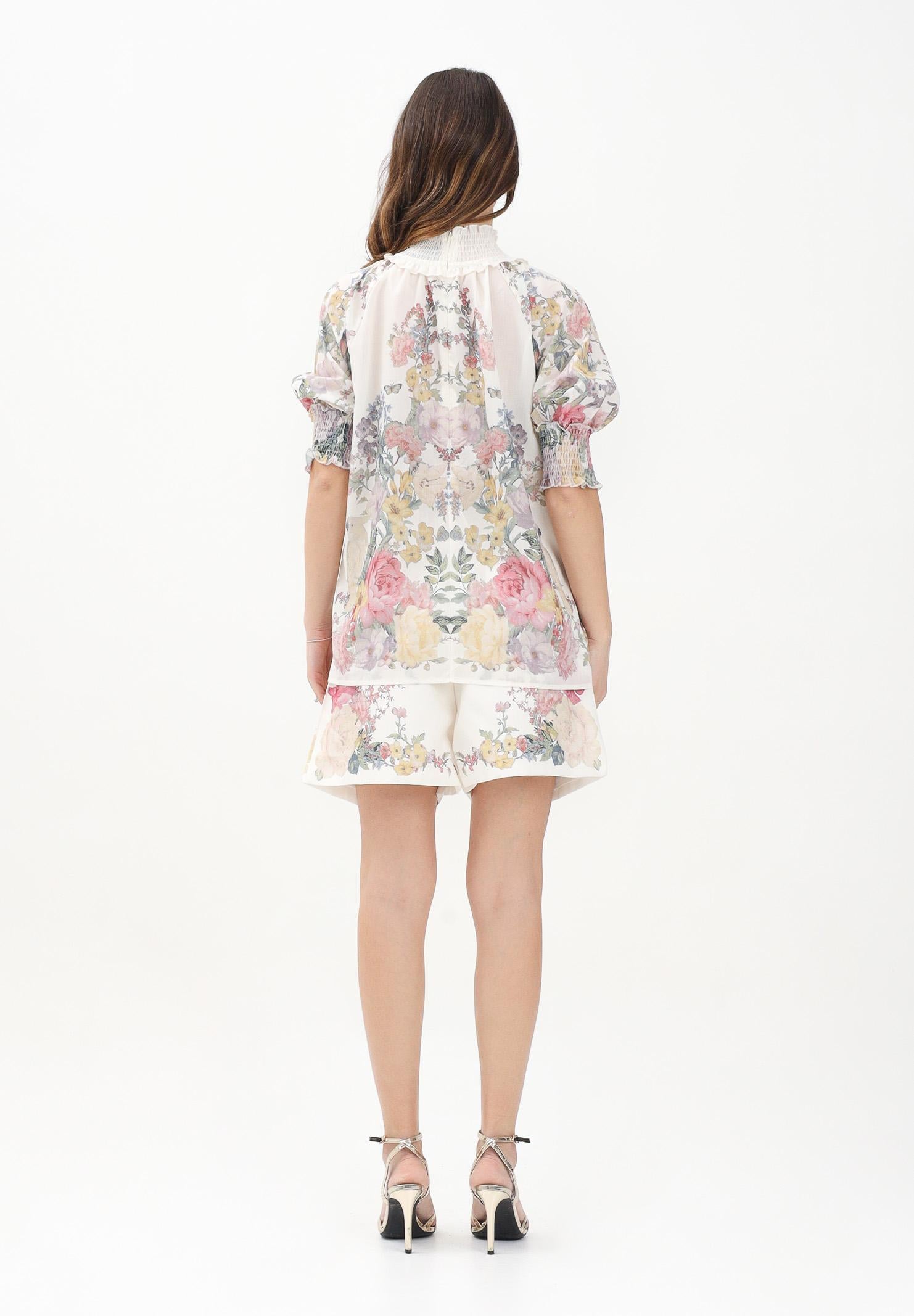 OUI ODILE Completo Rosa panna da donna con stampa floreale ROSA . OUI ODILE 