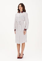 PINKO Abito midi ELICIA bianco da donna 106331A34R BBA PINKO 