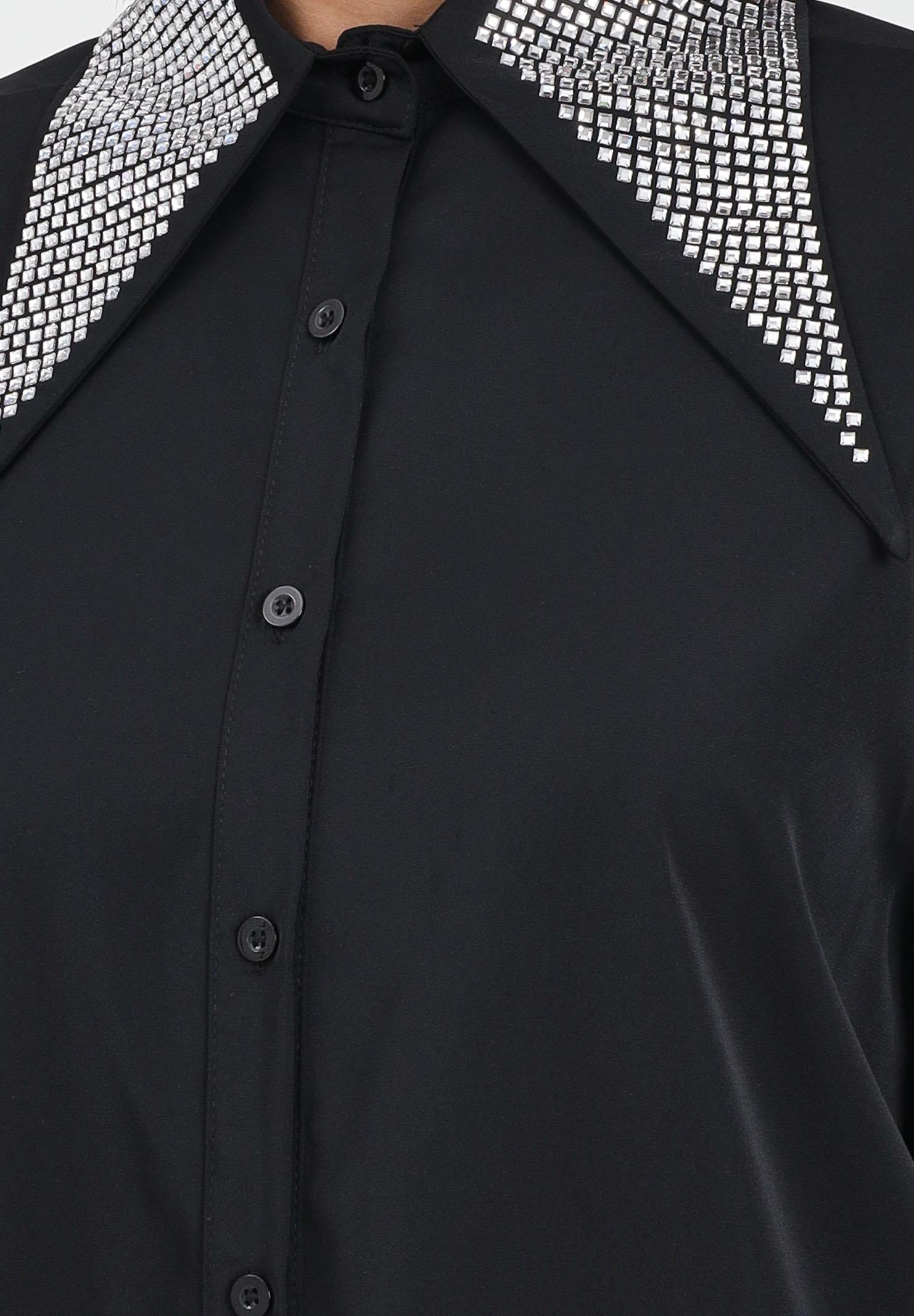 TPN Camicia a manica lunga Yalardy nera da donna YALARDY252W5 D6 TPN 