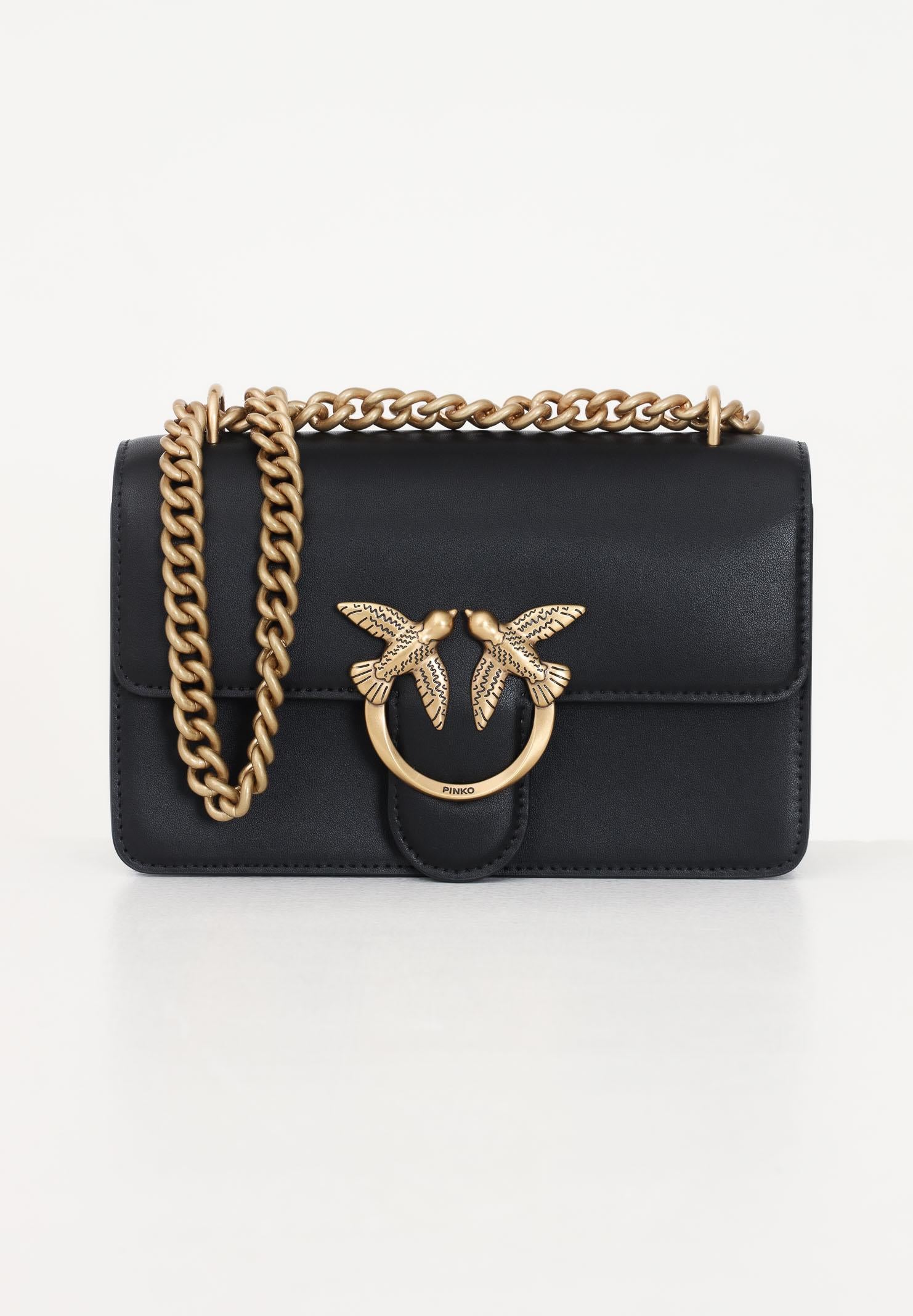 PINKO Borsa a tracolla Mini Love Bag nera da donna 100074A0F1 Z99Q PINKO 