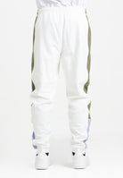 LACOSTE Pantalone sportivo bianco da uomo con motivo color block XH5923 9IV LACOSTE 