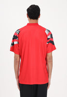 ADIDAS ORIGINALS T-shirt a manica corta Santiago AOP Infill rossa da uomo KS5501 . ADIDAS ORIGINALS 