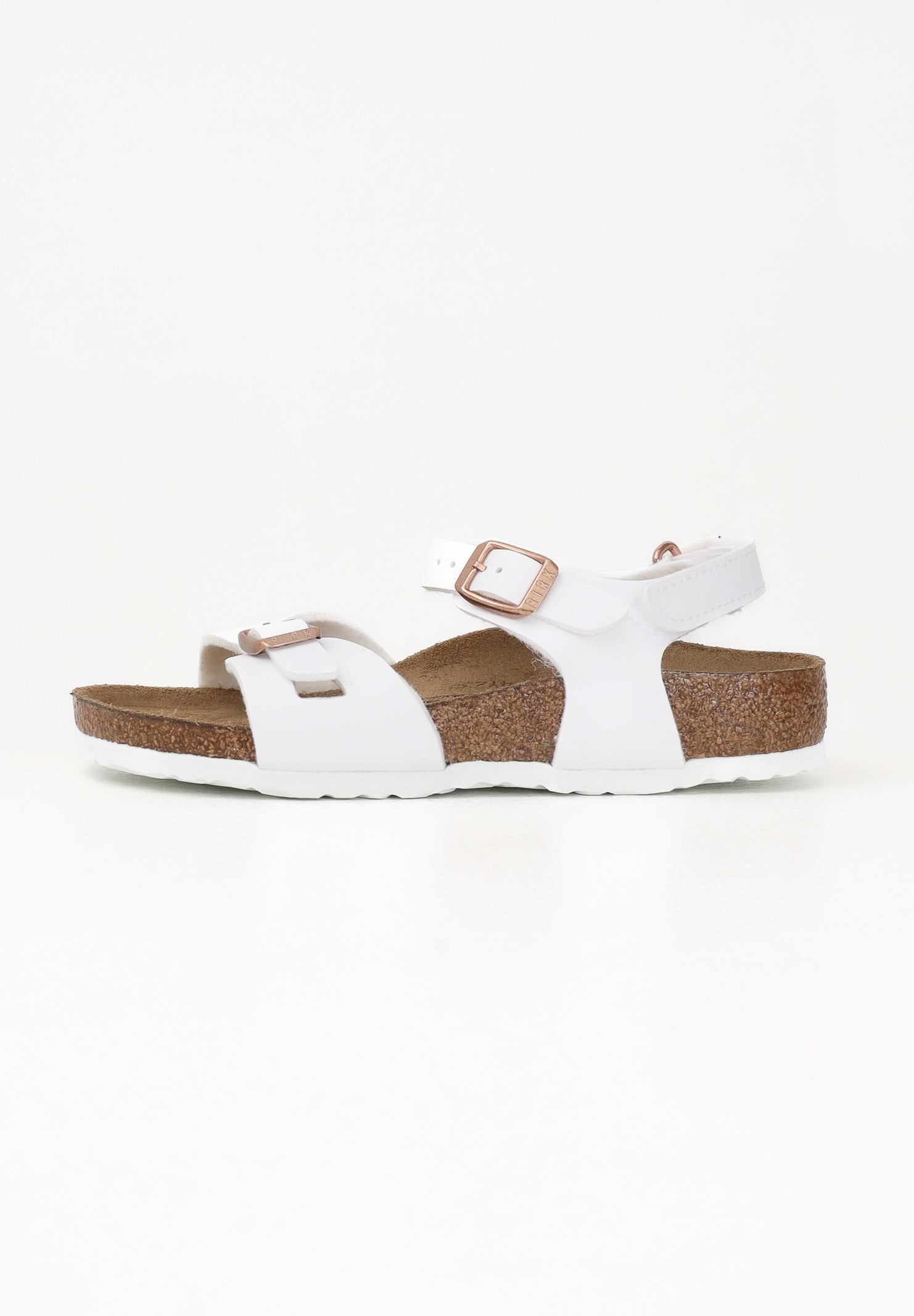 BIRKENSTOCK Sandali Rio bianchi da neonato 1029454 . BIRKENSTOCK 
