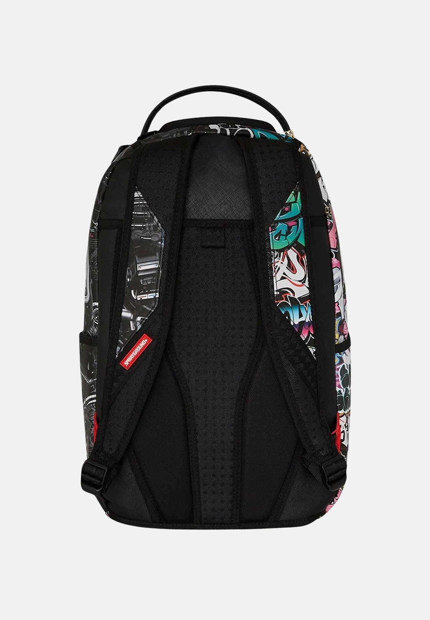 SPRAYGROUND Zaino Split Cybershark Dlxsv nero per uomo e donna 910B7126NSZ  SPRAYGROUND 