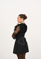 ODI ODI Abito corto Bosaro nero da donna BOSARO110W5 D6 ODI ODI 