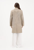 MAISON MARGIELA Trench beige per donna, ragazzi e bambini con logo stampato M60928MM07B M6709 MAISON MARGIELA 