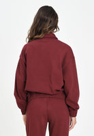 PUMA Felpa con zip T7 bordeaux da donna 632137 96 PUMA 