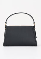 ELISABETTA FRANCHI Borsa a spalla nera da donna con logo BS36A56E2 110 ELISABETTA FRANCHI 