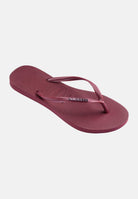 HAVAIANAS Infradito Slim Logo Metallic bordeaux da donna 4119875 9339 HAVAIANAS 