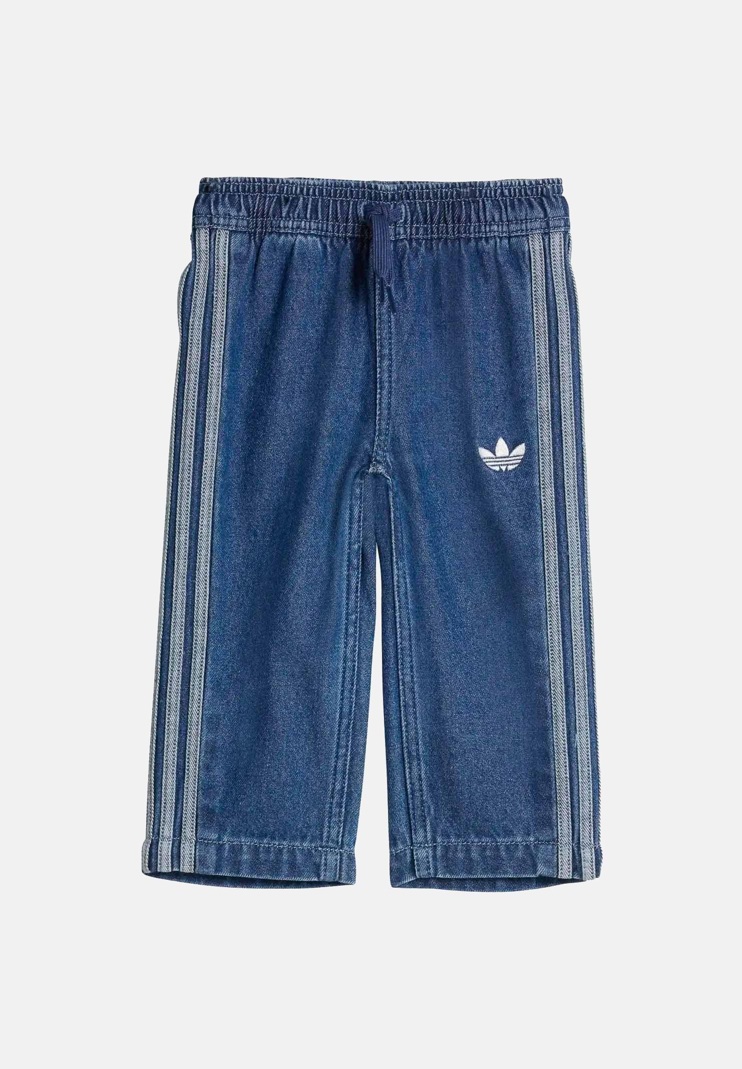 ADIDAS ORIGINALS Jeans Firebird in denim medio per bambino e bambina KD3190 . ADIDAS ORIGINALS 