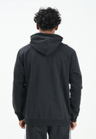 ADIDAS ORIGINALS Felpa con cappuccio Adicolor Classics 3-Stripes nera da uomo IM2088 . ADIDAS ORIGINALS 