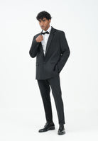 PATRIZIA PEPE Pantalone elegante nero da uomo 5PA429A1WK K102 PATRIZIA PEPE 