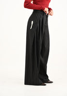 MAR DE MARGARITAS Pantalone Ashton nero da donna MMABW01397 NE01 Mar de margaritas 