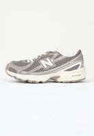 NEW BALANCE Sneakers 740 BUNGEE LACE tortora per bambino e bambina PZ740SA . NEW BALANCE 