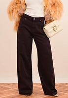 VICOLO Jeans Mia marrone da donna DF5109 BO VICOLO 