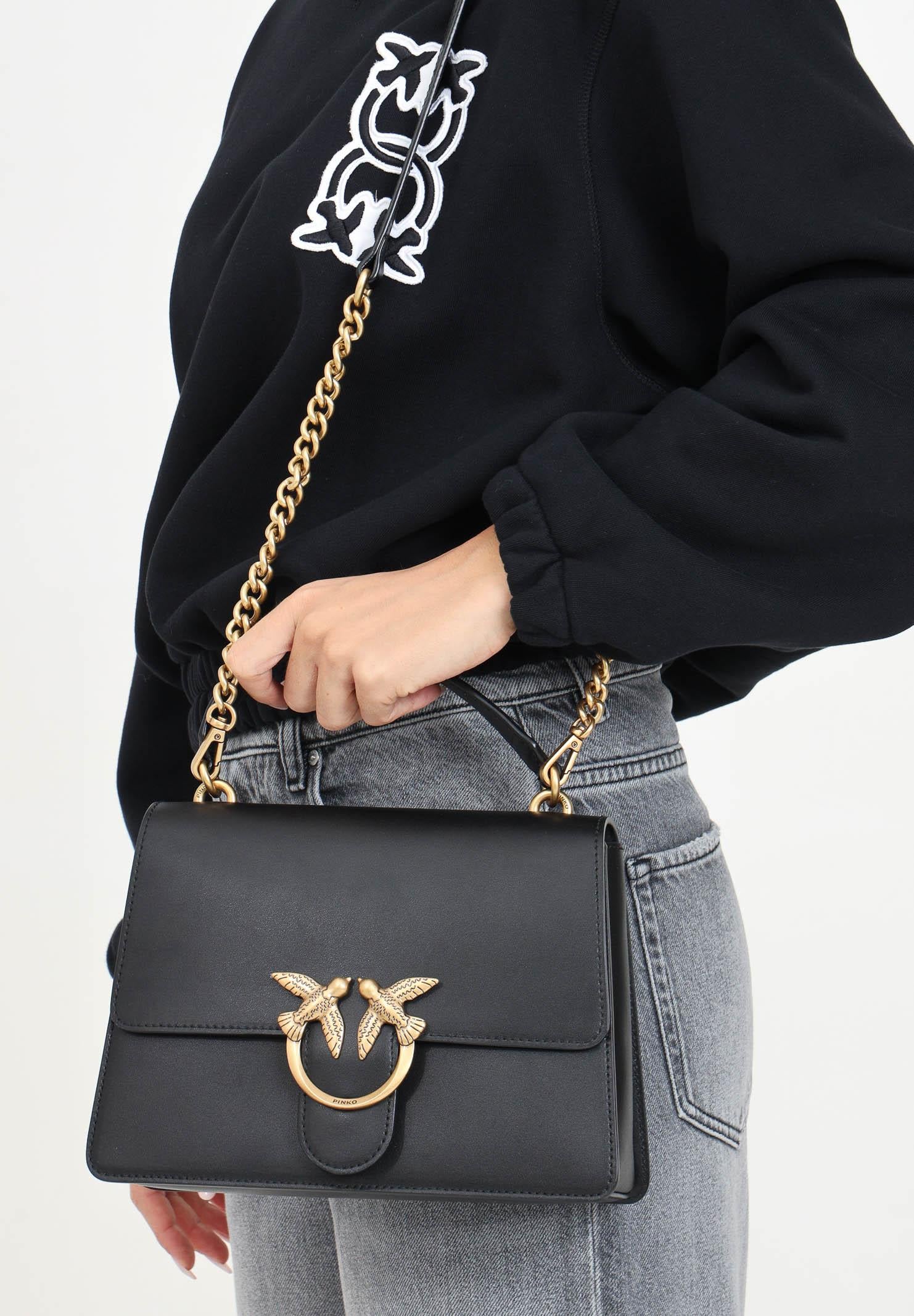 PINKO Borsa a mano  Love Bag Top Handle Light nera da donna 100066A0F1 Z99Q PINKO 
