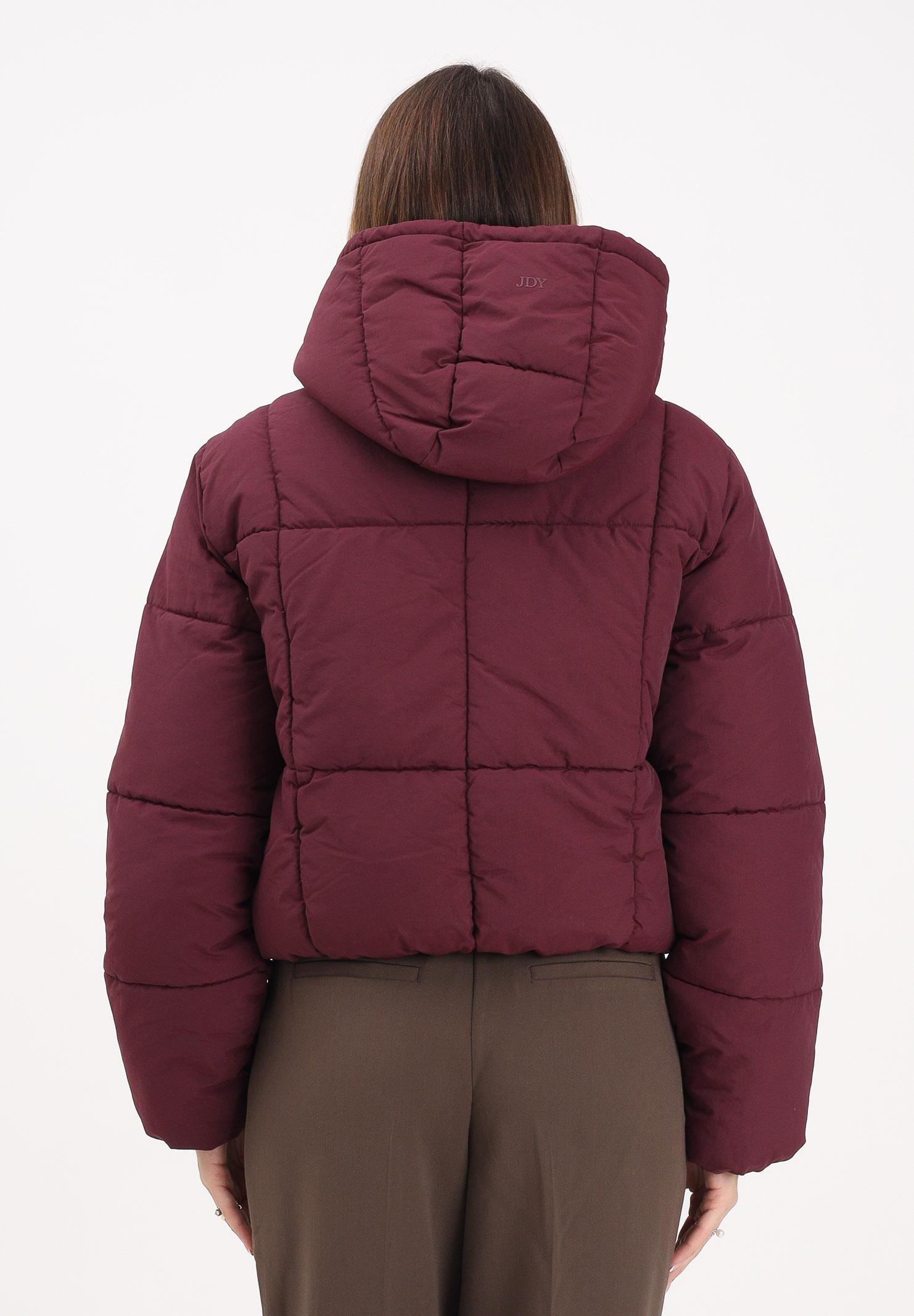 JDY Piumino bordeaux da donna 15353998 Fig JDY 