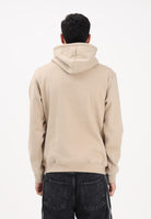 ADIDAS ORIGINALS Felpa con cappuccio TREFOIL ESSENTIALS beige da uomo KE1187 . ADIDAS ORIGINALS 