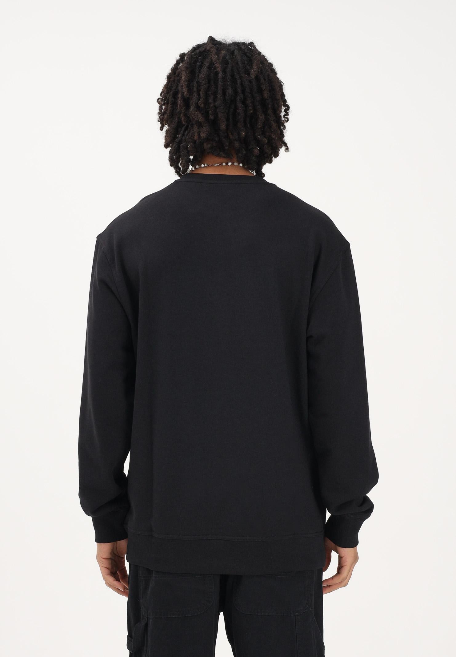 DICKIES Felpa girocollo Loretto nera da uomo DK0A88OCBLK1 . DIckies 