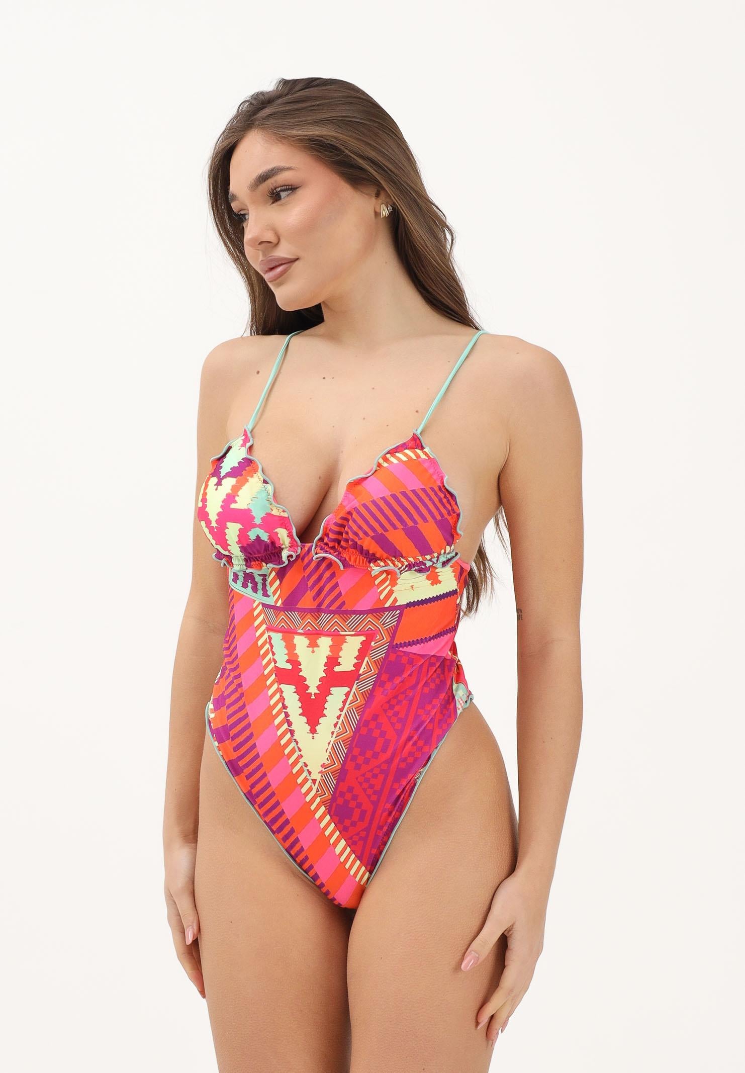 F**K Costume intero multicolore da donna FK26-SW2702X11 . F**K 