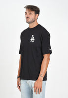 NEW ERA T-shirt a manica corta Oversized LA Dodgers MLB Food Graphic nera da uomo 60684280 . NEW ERA 