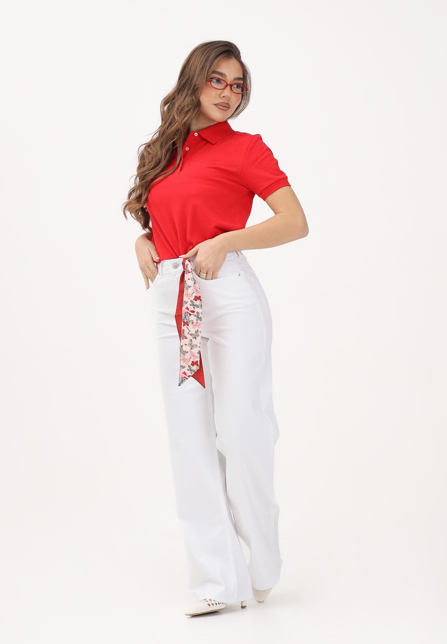 BARBOUR Polo a manica corta Bowford rossa da donna 261-LML0886 RE16 BARBOUR 