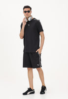 PUMA T-shirt a manica corta Essentials Tape nera da uomo 691693 01 PUMA 