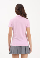 LACOSTE Polo a manica corta rosa da donna con logo PF5462 Z4H LACOSTE 