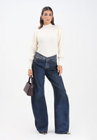MYEM Jeans Emanuela in denim blu da donna EMANUELA1 . MYEM 