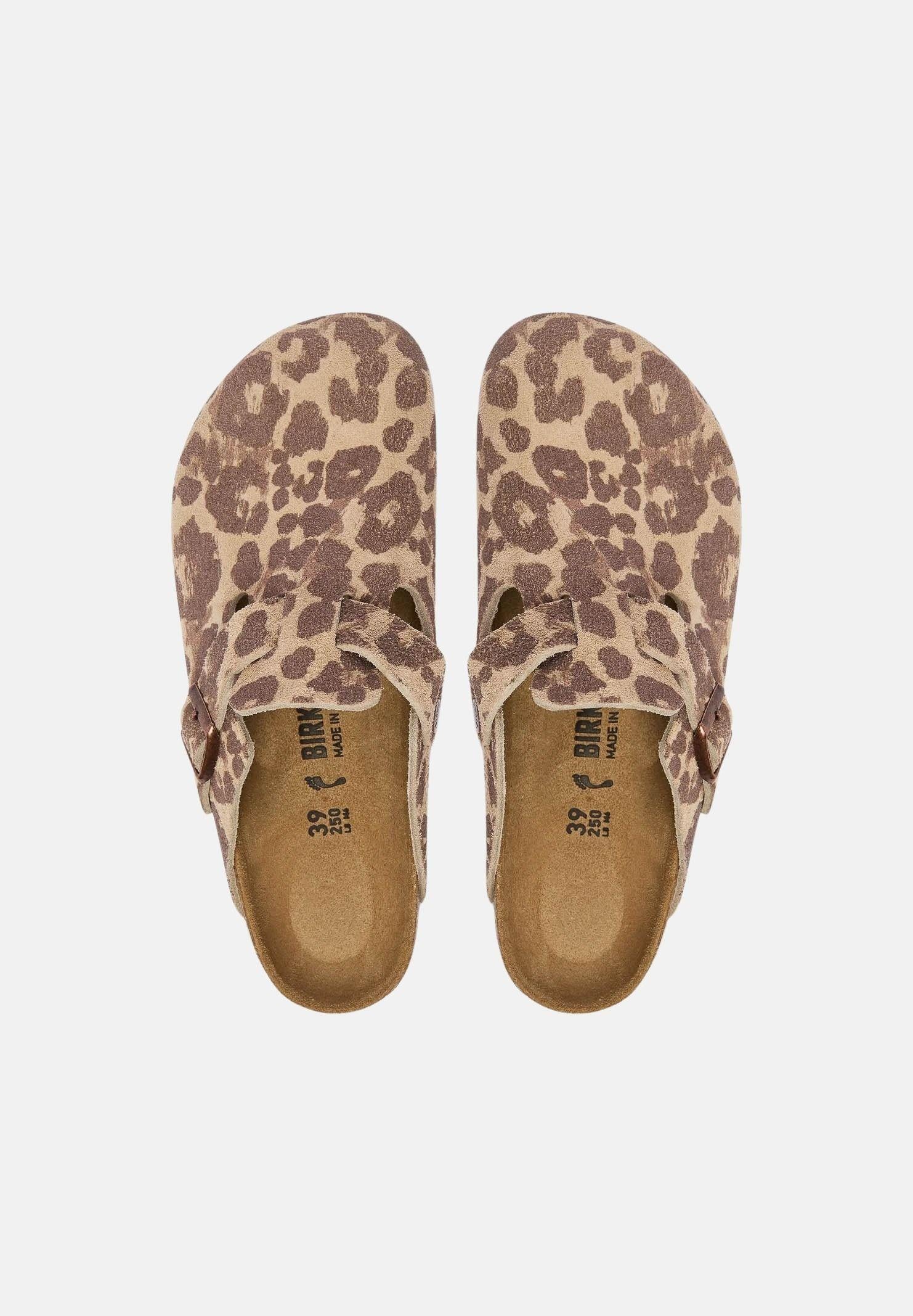 BIRKENSTOCK Sabot Boston Leo Sandcastle beige e marrone unisex. 1033324 . BIRKENSTOCK 