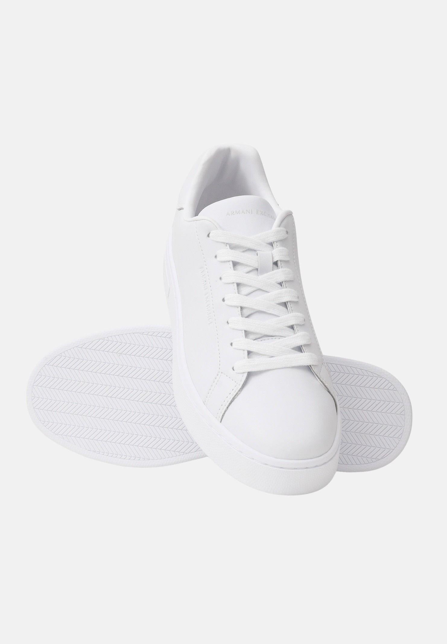 ARMANI EXCHANGE Sneakers bianche da uomo con logo XM000141AF11912 U0002 ARMANI EXCHANGE 