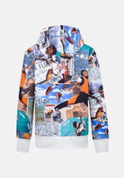 Felpa con cappuccio MJ Brooklyn multicolore per bambino e bambina 95D267 782 JORDAN 