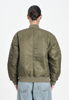 MAISON MARGIELA Bomber verde per donna, ragazzi e bambini con Patch Numeric M60832MM03B M6514 MAISON MARGIELA 