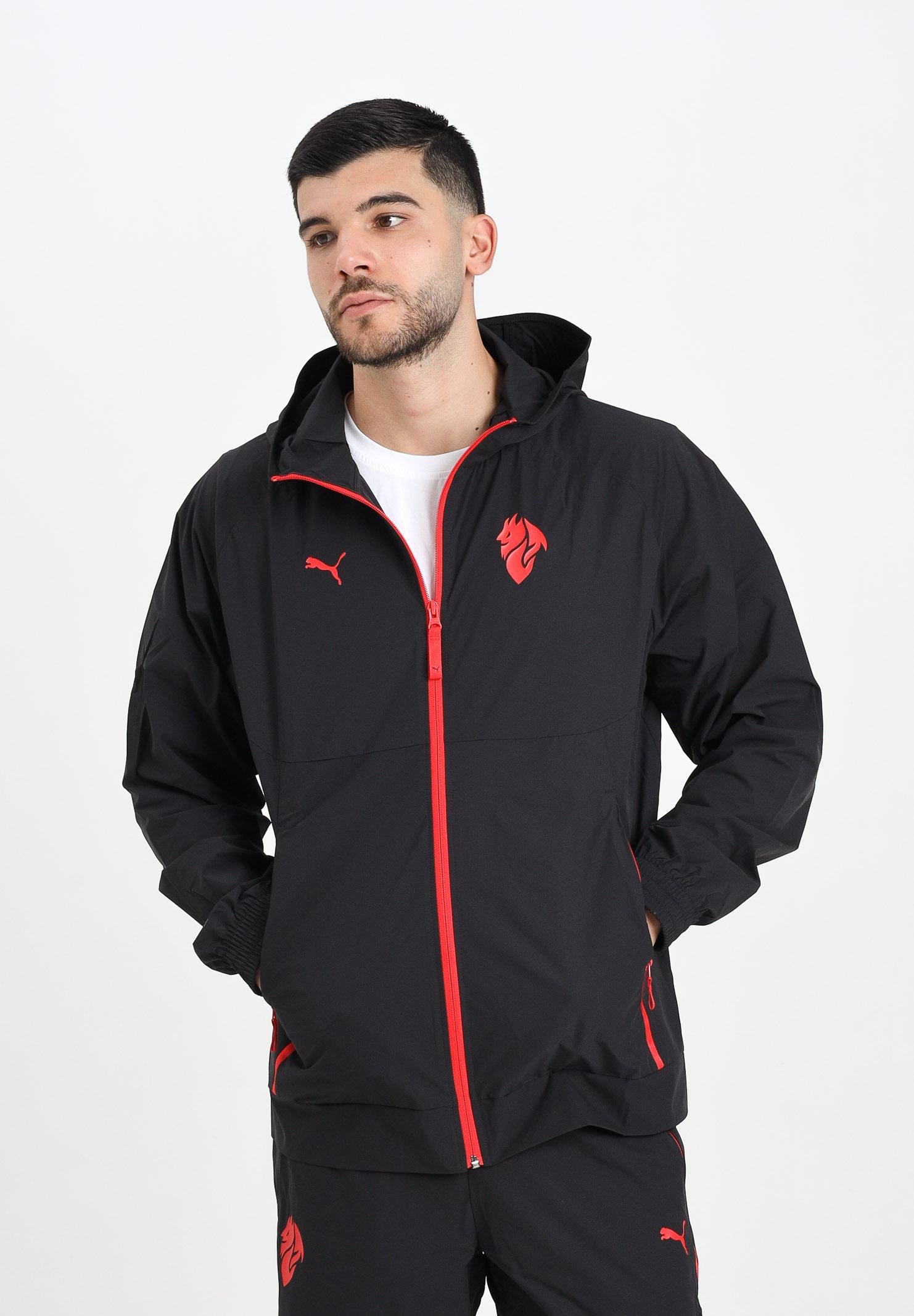 PUMA Giacca a vento AC Milan 25/26 Pre-Match nera da uomo 782405 04 PUMA 