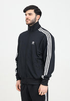 ADIDAS ORIGINALS Felpa con zip adicolor Classics Firebird nera da uomo IJ7058  ADIDAS ORIGINALS 