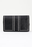 RICHMOND Borsa a tracolla nera da donna con borchie e logo RWA25234BO BL RICHMOND 