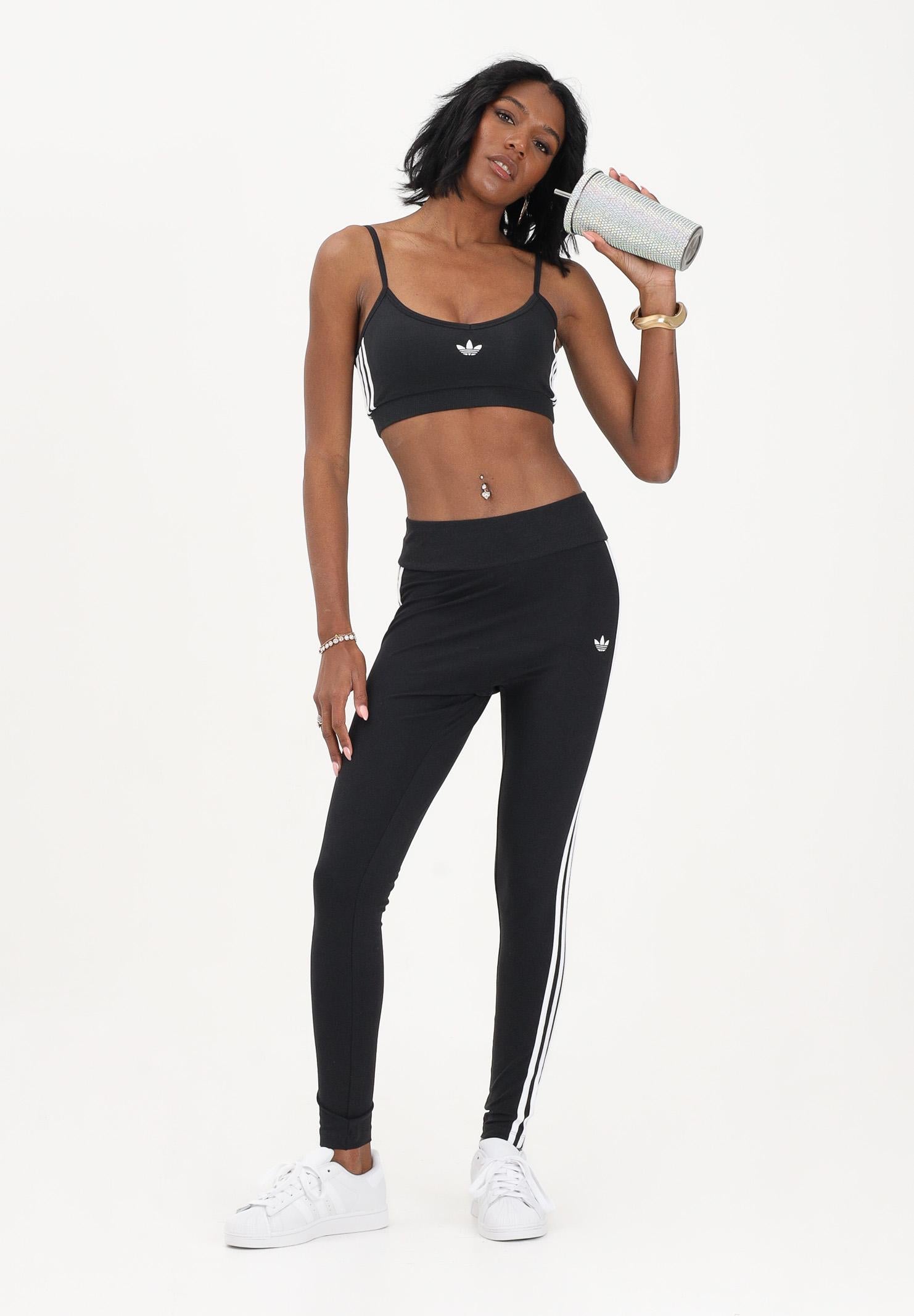 ADIDAS ORIGINALS Leggings 3-Stripes nero da donna KD5572 . ADIDAS ORIGINALS 