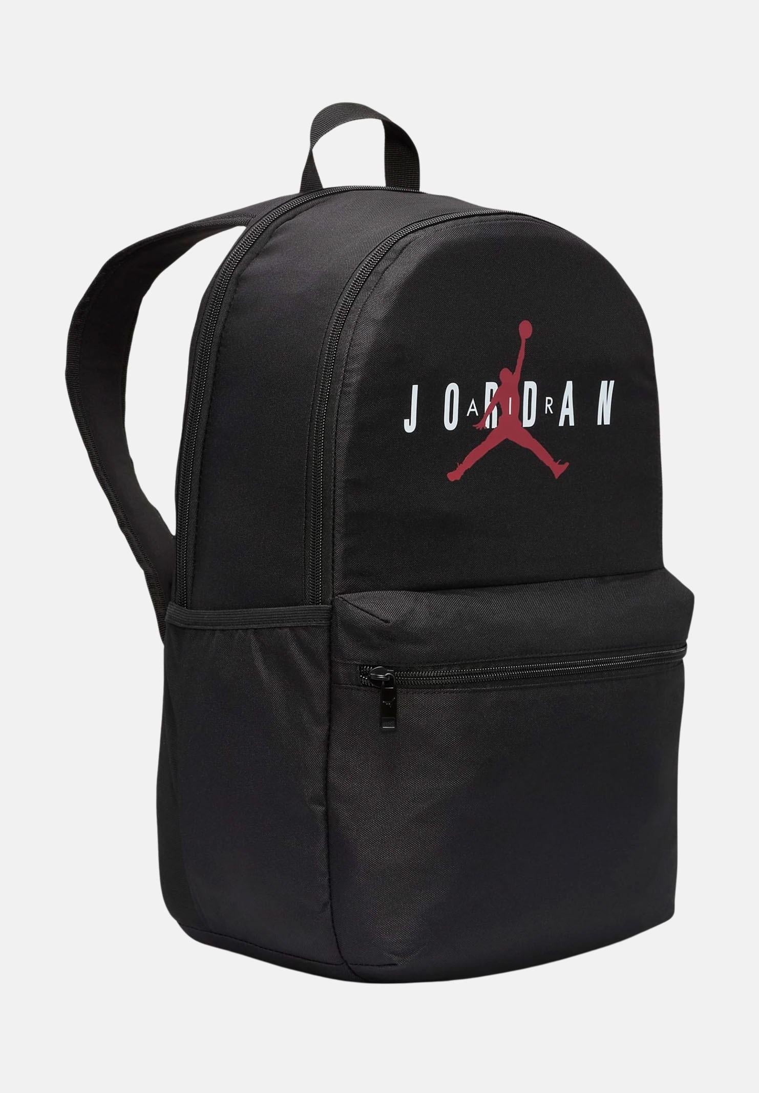 JORDAN Zaino nero per bambino e bambina con stampa logo MA0880 023 JORDAN 