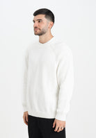 SELECTED HOMME Maglioncino girocollo panna da uomo 16098334 Egret SELECTED HOMME 