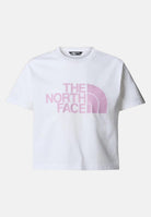 THE NORTH FACE T-shirt a manica corta Easy bianca da bambina NF0A8DRQ9ZT1 . THE NORTH FACE 