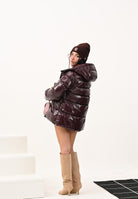 PINKO Piumino imbottito bordeaux da donna 101597A2P7 RR7 PINKO 